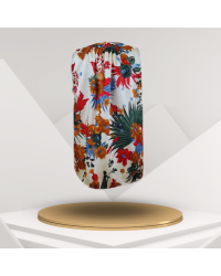 Top Marella à motifs floral avec col séraphin sans manches
